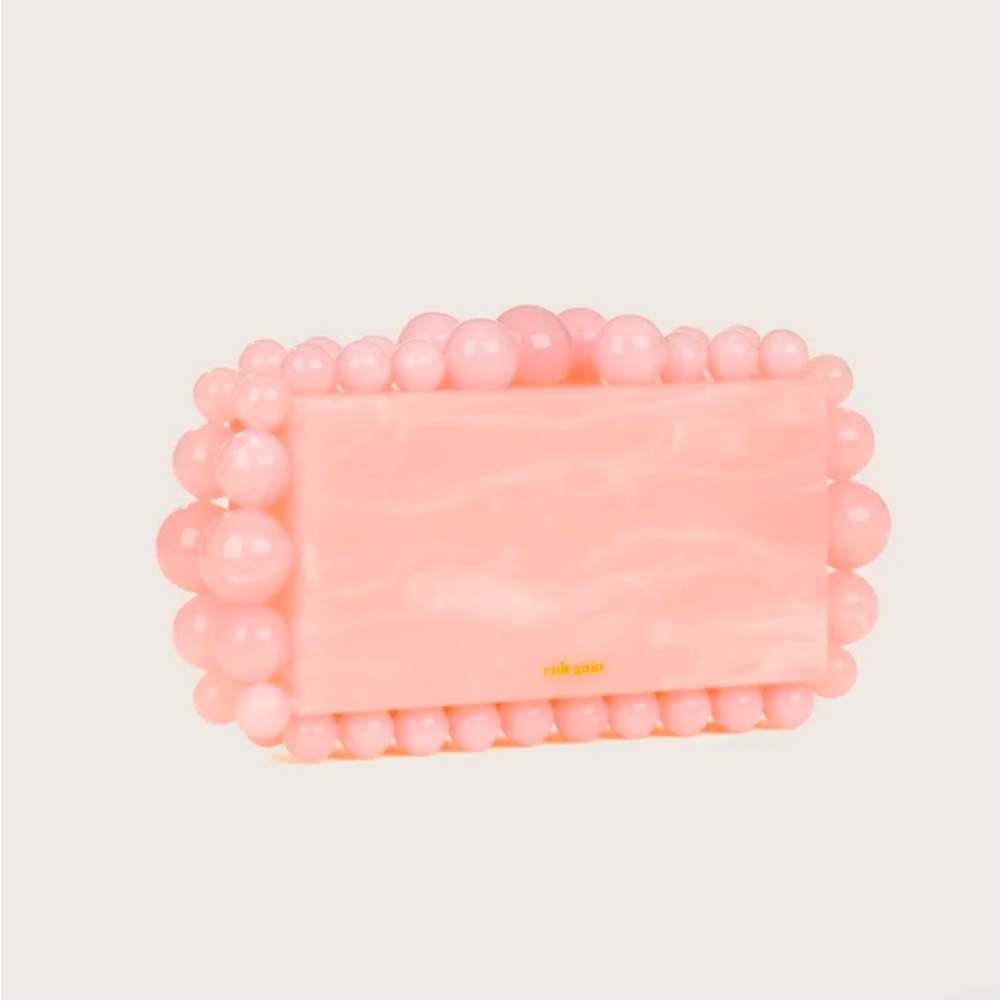 New Cult Gaia Eos Pink Clutch